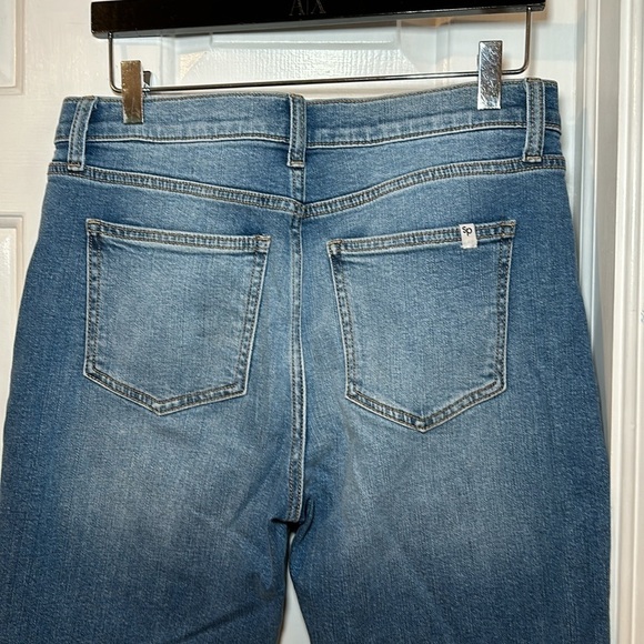 NWT Women’s Sneakpeek Barefoot Blue Slim Raw Hem Jeans Size 9 (29) - Picture 7 of 10